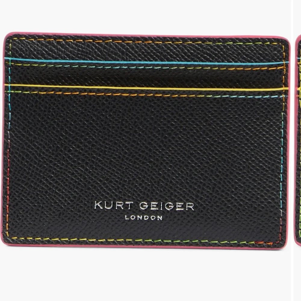 Kurt Geiger London Richmond Leather Card Wallet - Picture 2 of 5